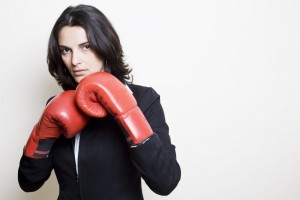 business woman boxing 2